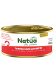 NATUA GATTO TONIJN MET GARNALEN IN BOUILLON 150 GR