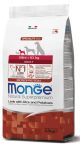 MONGE MINI ADULT agnello/ris/pat kg7.5x1