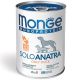 MONGE DOG SOLO anatra patè gr.400x24