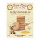 Dolci Impronte - Handgemaakt - Le Rotondelle Honing Zanddeegkoekjes - 250g