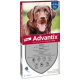 Advantix spot-on voor honden 25-40 kg 4 ml 4 pipetten